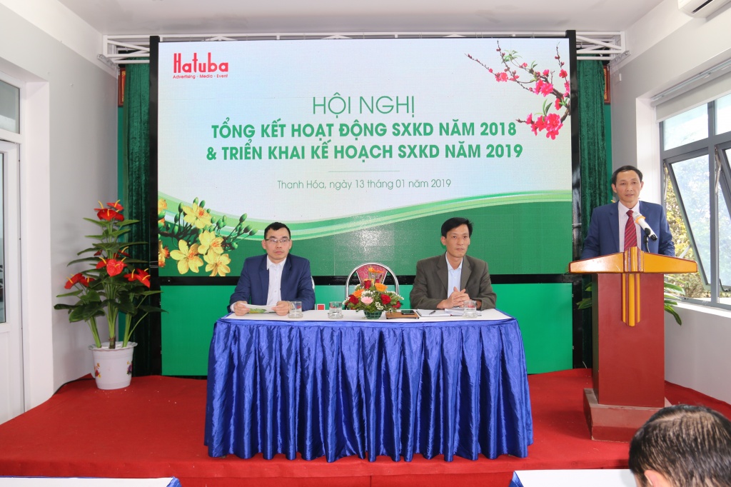 Tổng giám đốc Lê Thanh Ba phát biểu tại hội nghị.JPG