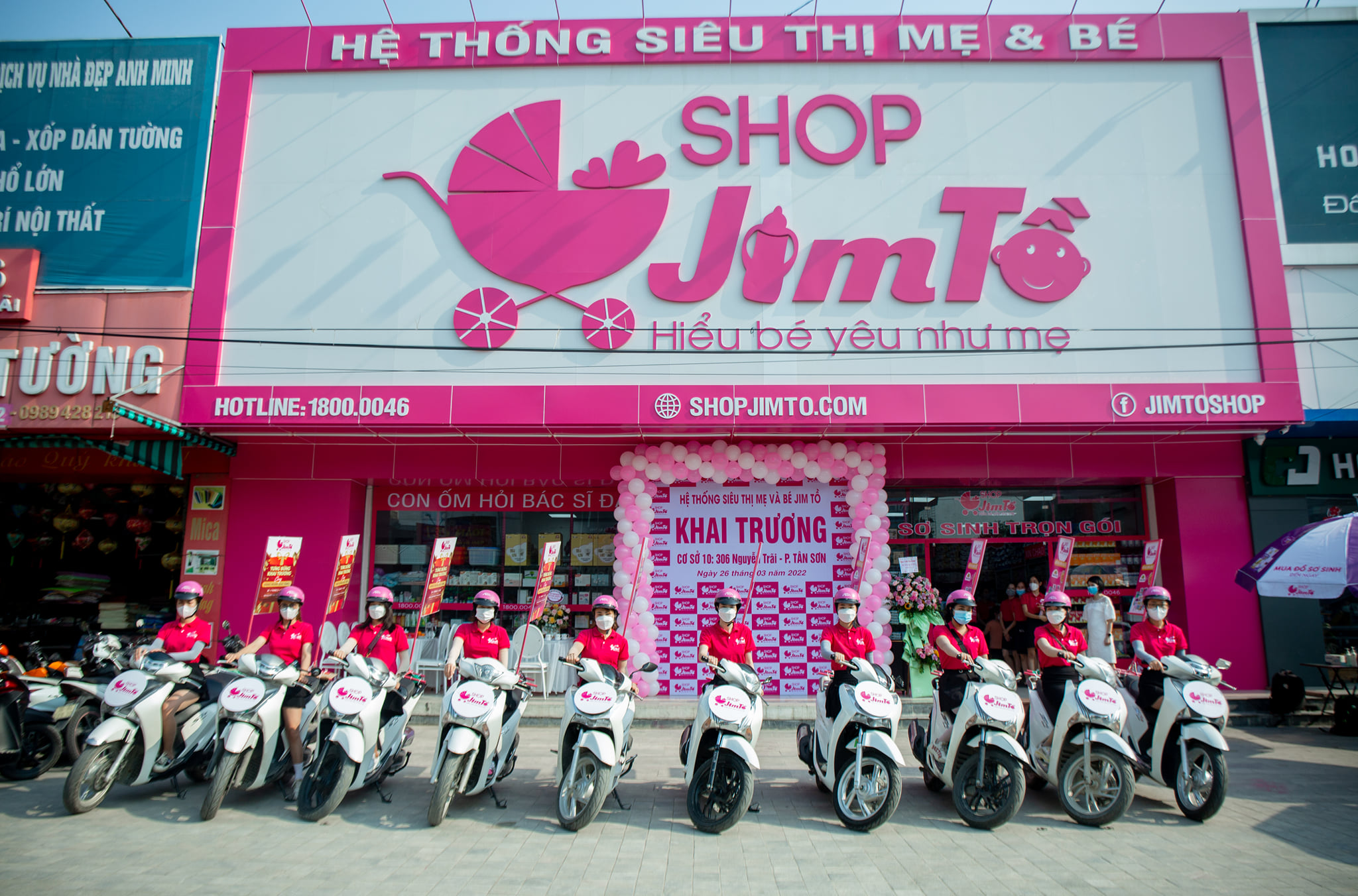 Shop Jim Tồ tổ chức roadshow khai trương chi nhánh mới