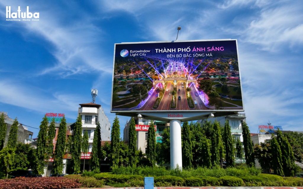 Hệ thống quảng cáo HATUBA tạo điểm chạm dẫn đến dự án Eurowindow Light City Thanh Hóa