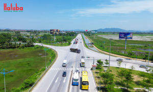 Billboard quảng cáo Rockstar PepsiCo do Hatuba thi công trên Quốc lộ 1A, Hoằng Hóa, Thanh Hóa