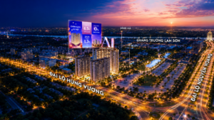 Biển quảng cáo chiến dịch Signature Heights – A1 K Park Avenue Vinhomes Star City Thanh Hóa