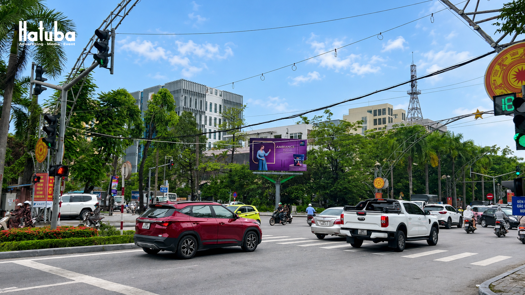 Hatuba lắp đặt pano quảng cáo ngoài trời cho chiến dịch OOH tại Thanh Hóa