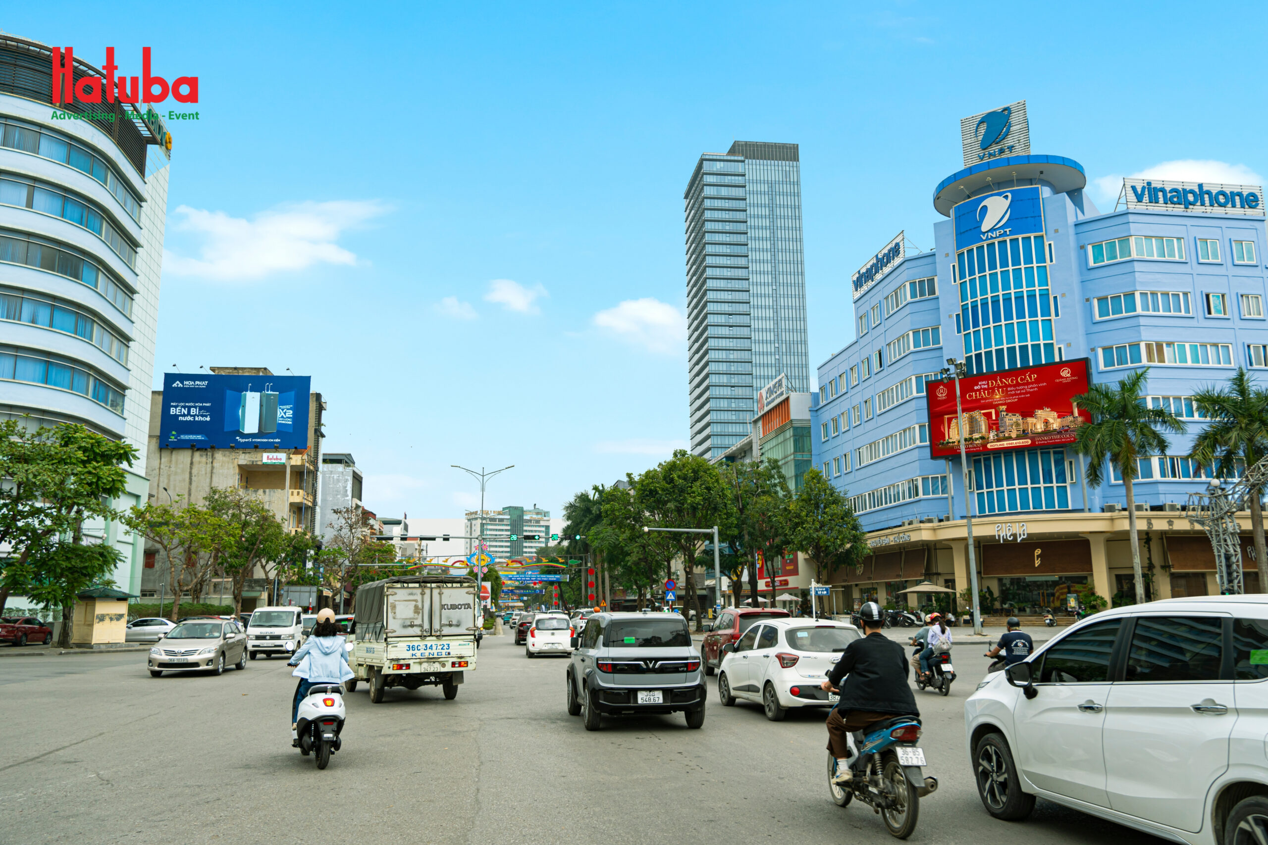 Hatuba tư vấn và triển khai giải pháp pano quảng cáo ngoài trời tại Thanh Hóa