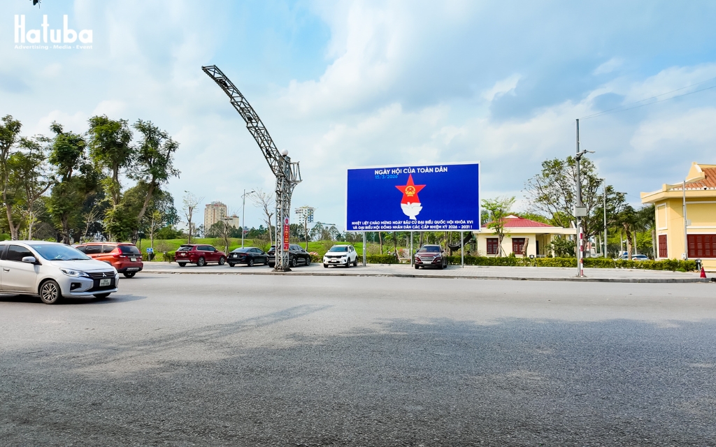 Hệ thống truyền thông trực quan do Hatuba thi công tại phường Hạc Thành, tỉnh Thanh Hóa