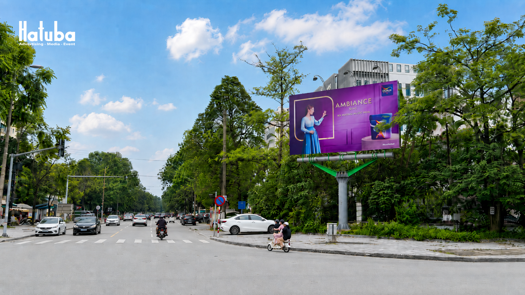 Sơn Dulux — thương hiệu sơn trang trí hàng đầu triển khai quảng cáo pano ngoài trời tại Thanh Hóa