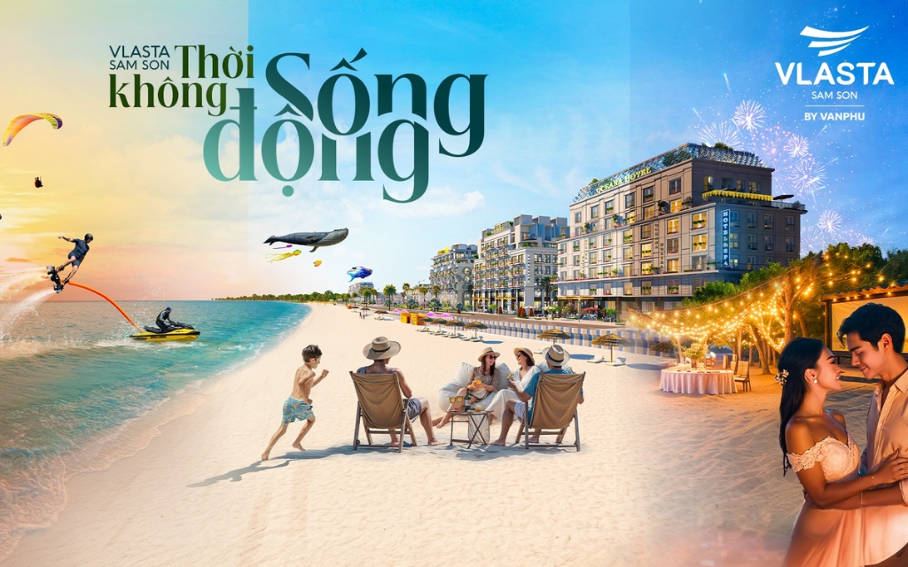 Tổ hợp đô thị biển và nghỉ dưỡng Vlasta Sầm Sơn, Thanh Hóa do Văn Phú Invest đầu tư
