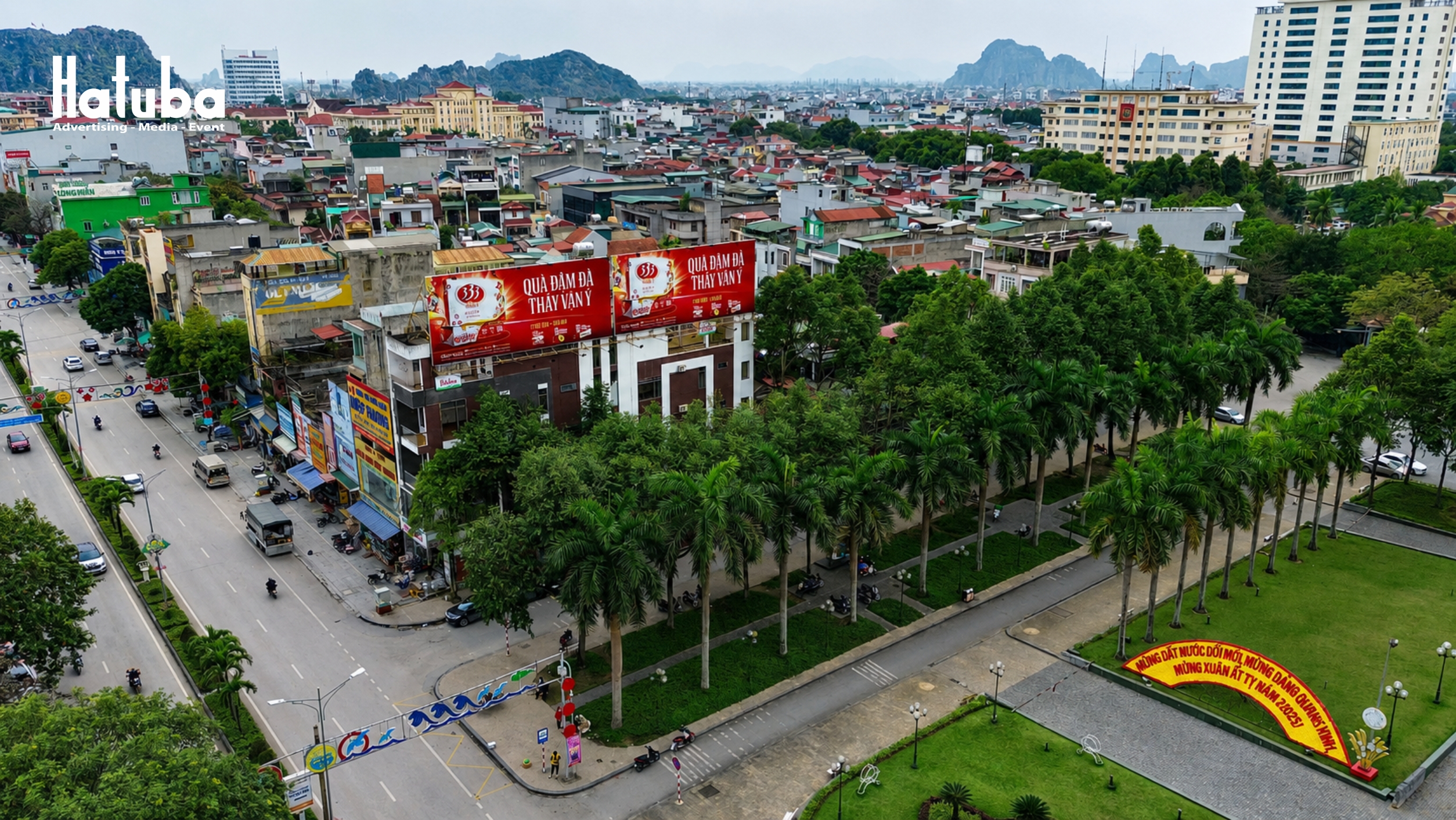 Vị trí pano quảng cáo ngoài trời Sabeco trên các trục đường trọng điểm Thanh Hóa