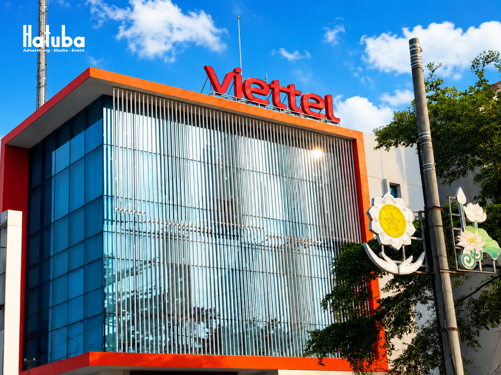 Thương hiệu Viettel Group – tập đoàn viễn thông lớn nhất Việt Nam với hơn 100 triệu thuê bao