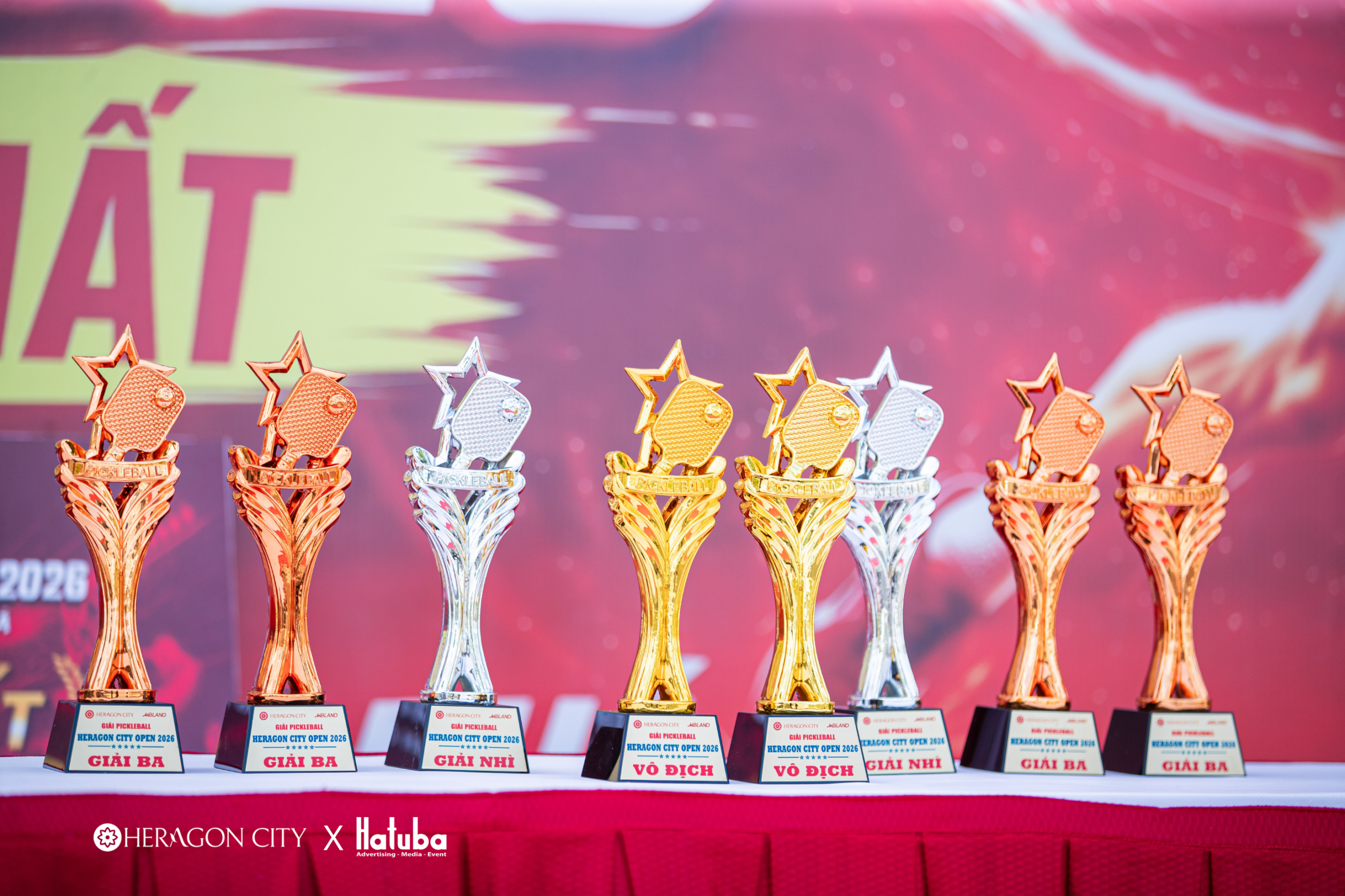 HATUBA tổ chức sự kiện giải đấu Pickleball Heragon City tại Thanh Hóa