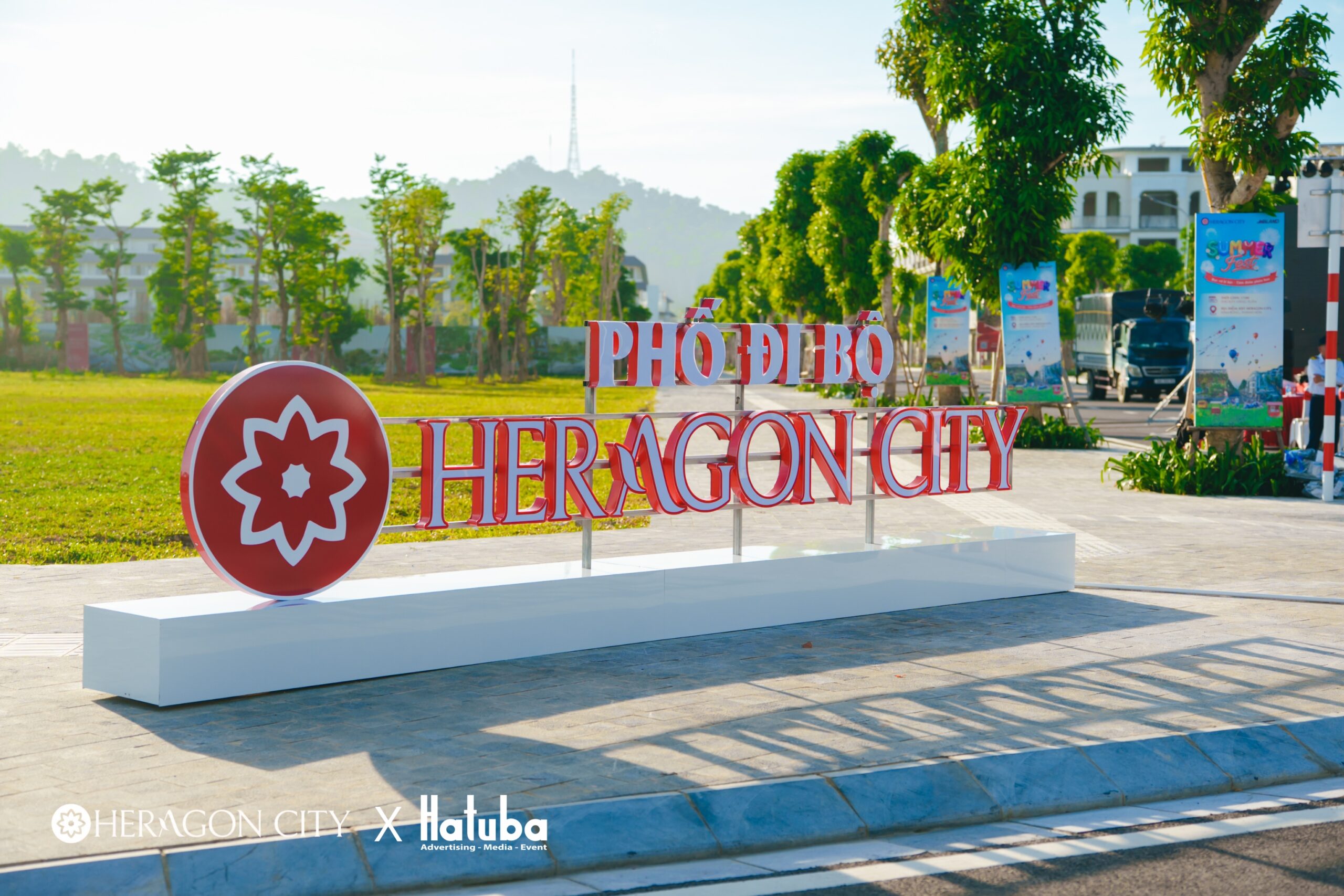 HATUBA tổ chức sự kiện Phố đi bộ Heragon City tại Thanh Hóa