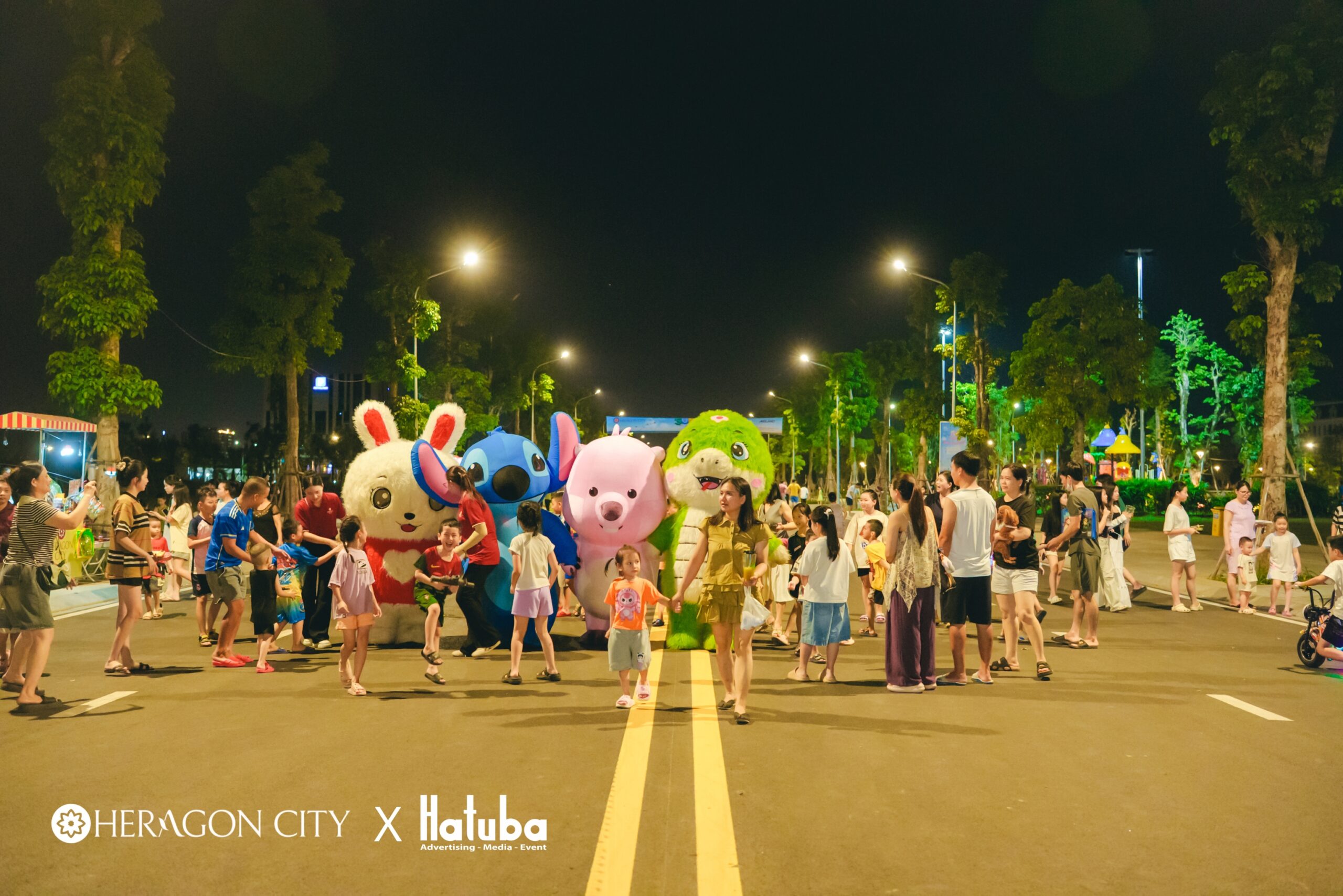 Hoạt động cộng đồng tại Phố đi bộ Heragon City Thanh Hóa 