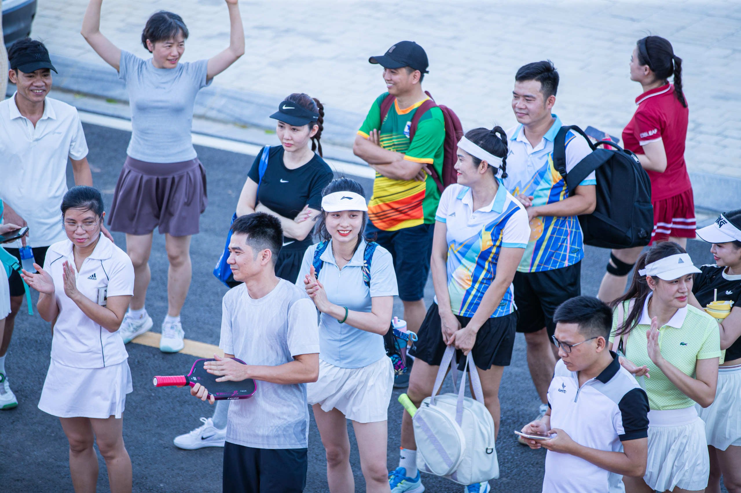Vận động viên tham dự giải Pickleball Heragon City trong sự kiện cộng đồng tại Thanh Hóa