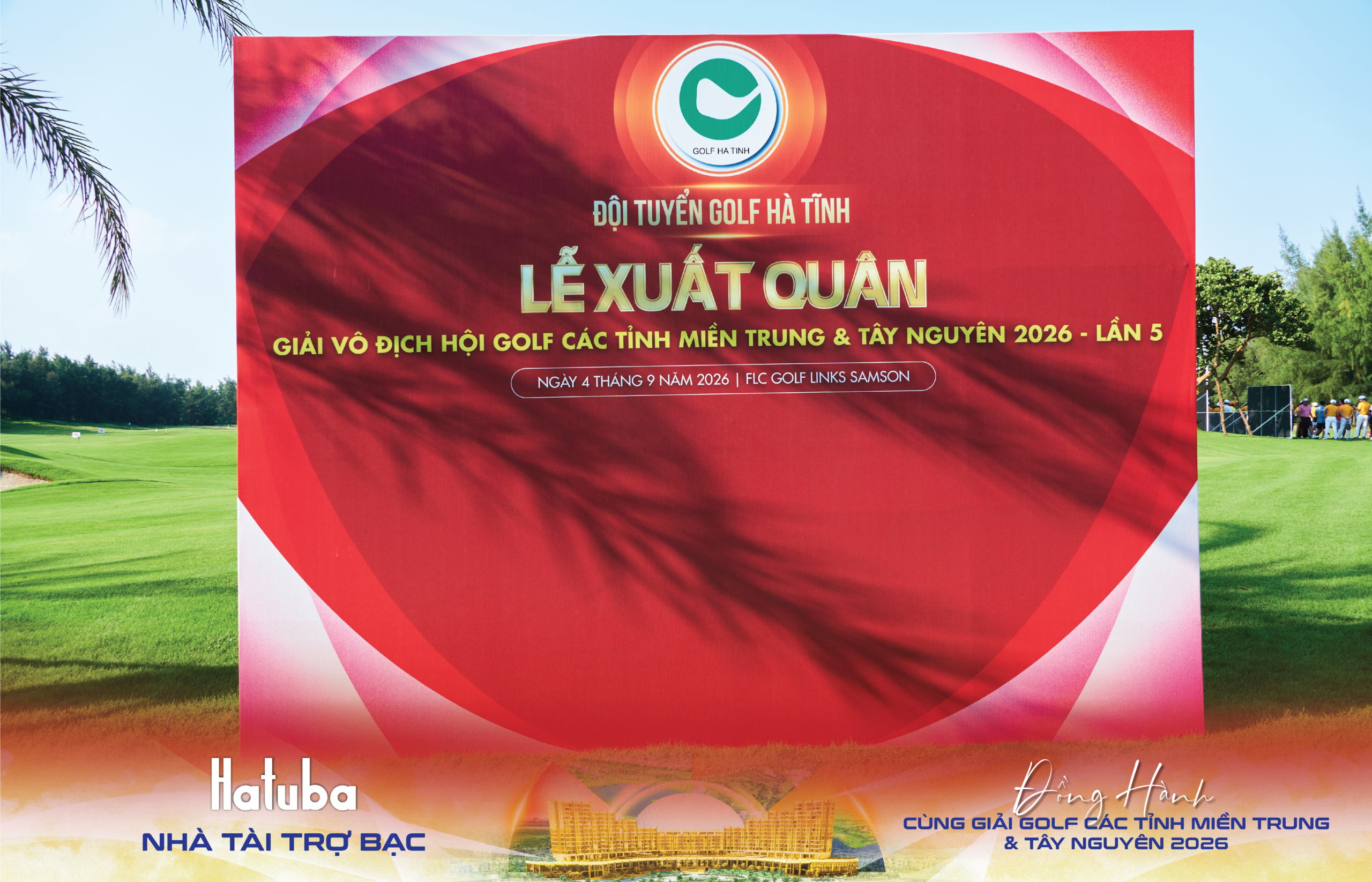 Lễ xuất quân Giải Vô địch Hội Golf các tỉnh Miền Trung Tây Nguyên 2026