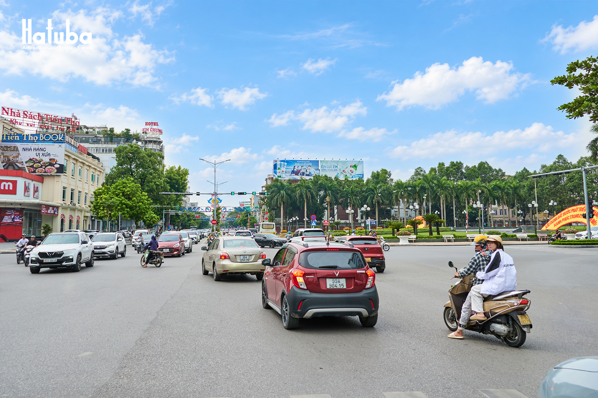 Quảng cáo Pano Bia 333 tại nút giao thông trung tâm Thanh Hóa