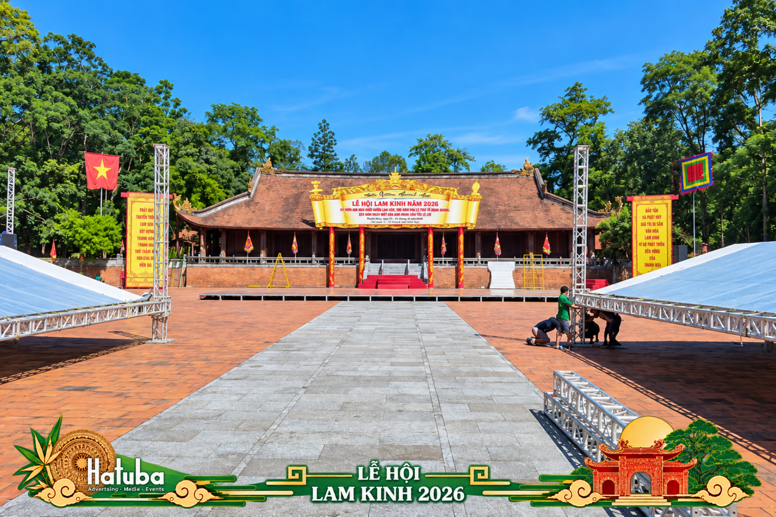 Không gian tổ chức Lễ hội Lam Kinh 2026 tại Thanh Hóa